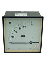 Amperímetro Analógico AEG 200A 150X150 - Cabo Eletro