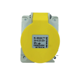 Tomada Steck N4044 3P+N 16A-4h 100-130v IP44 - Cabo Eletro