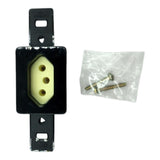 Tomada Vertical Schneider PRM615 2P+T 20A 250v - Cabo Eletro