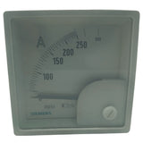 Amperímetro Analogico Siemens Fm2012 0 A 250 - Cabo Eletro