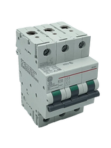 Disjuntor Tripolar Ge C6 G103 400V 6A - Cabo Eletro
