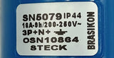 Tomada Industrial STECK SN5079 16A 9H 200-250v 3P+N+T - Cabo Eletro