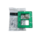 Suporte 4x4 Horizontal ABB N1673.9 MN Menta kit 4 peças - Cabo Eletro