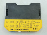 Módulo de Segurança Turck MK1-22P-EX0 24VDC 50MA - Cabo Eletro