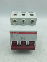 Disjuntor Tripolar Steck SD C10 400V 50/60HZ - Cabo Eletro