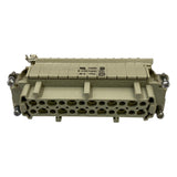Conector de Bloco Terminal Harting Han E AV 24 Pos - Cabo Eletro