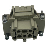 Conector Fêmea HARTING HAN 6E-F-C - Cabo Eletro