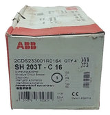 Disjuntor Tripolar ABB SH203T-C16 C 16A 400v 3kA - Cabo Eletro