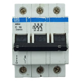Disjuntor Tripolar Weg MBW-C16 Curva C 16A 3P 230/400v 10kA - Cabo Eletro