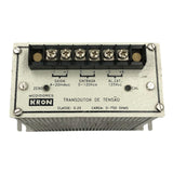 Transdutor De Tensão KRON 0-750 OHMS 0-120vCA 4-20mA 125vCC - Cabo Eletro