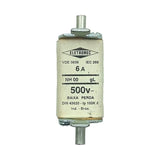 Fusível Baixa Perda NH00 gL Eletromec 6A 500v 100kA - Cabo Eletro