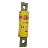 Fusível DCA Fuse Trap Classe J 70A 600vAC I RUPTURA 200KA - Cabo Eletro