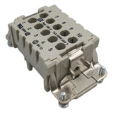 Inserto Fêmea Harting HAN 10E-F 10p 16A 500V - Cabo Eletro