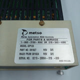 Módulo de Entrada Analógico Metso IOP120 1-800-3159-Max - Cabo Eletro