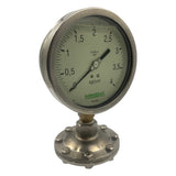 Manômetro Famabras DN 115mm 0 a 4kgf/cm² 1/2NPT - Cabo Eletro