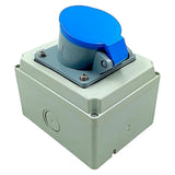 Tomada de Sobrepor Steck 2P+T SP-3206 32A 200/250V 6H - Cabo Eletro