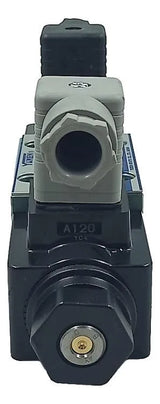 Válvula Direcional Hidráulica Yuren 951A0114H01 120VAC - Cabo Eletro