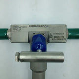 Válvula Equalizadora F.Master VM89.009YS 2"X40 DN 7000psi - Cabo Eletro