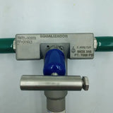 Válvula Equalizadora F.Master VM89.009YS 3"X40 DN 7000psi - Cabo Eletro