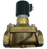 Válvula Solenoide GSR GO1107332 0-10 Bar 125VDC 45mm(1,77") - Cabo Eletro