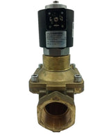 Válvula Solenoide GSR GO1107332 0-10 Bar 125VDC 45mm(1,77") - Cabo Eletro