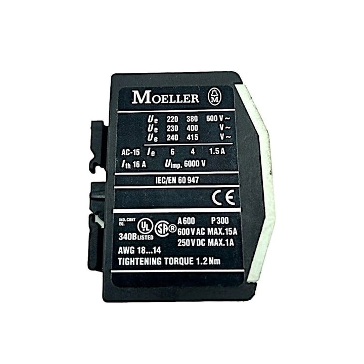 Contator Auxiliar Moeller 22 DILM 2NA + 2NF 15A 600v - Cabo Eletro