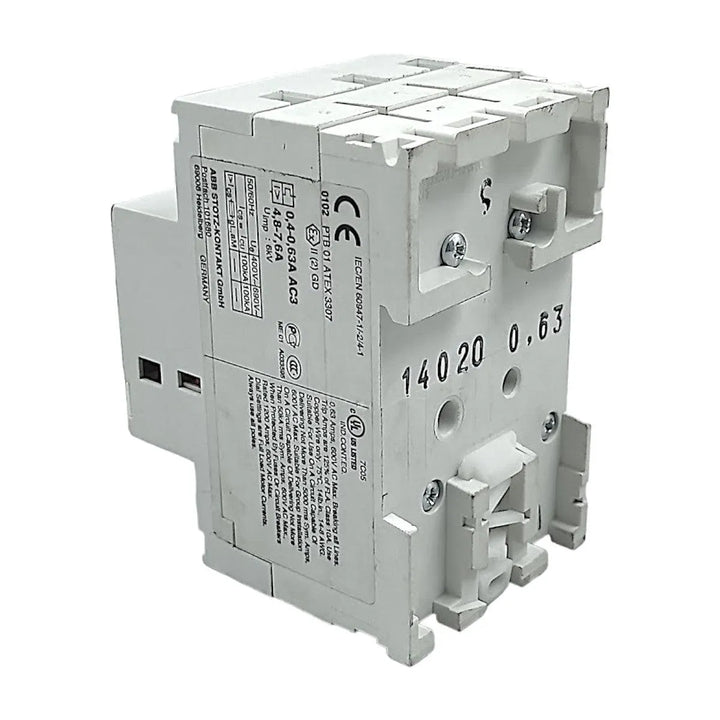 Disjuntor Motor ABB MS325-0.63A 0.4-0.63A 690v - Cabo Eletro