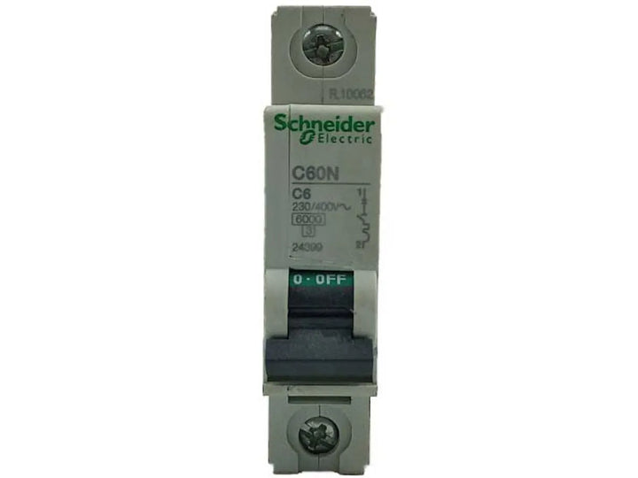 Disjuntor Monopolar Schneider C60N C6 230/400V - Cabo Eletro