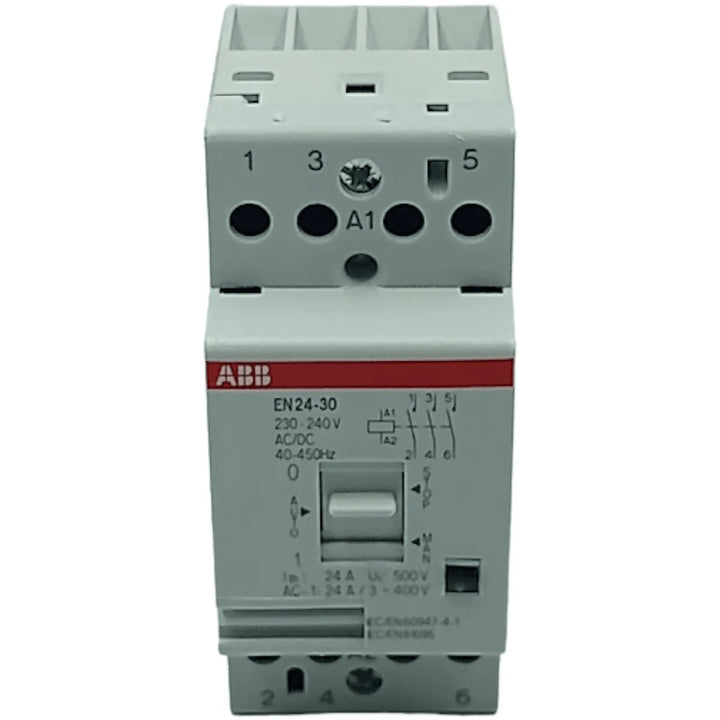 Contator de Instalação Abb EN24-30 230-240 AC/DC 40-450HZ - Cabo Eletro