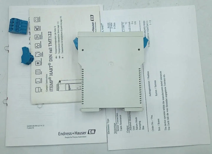 Transmissor de Temperatura Endress+Hauser iTemp TMT121-B41BA - Cabo Eletro