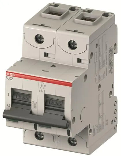 Disjuntor Bipolar ABB S802S D20 240/415v 50kA - Cabo Eletro