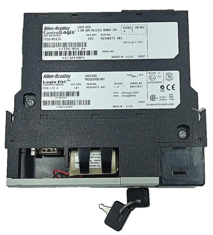 Módulo de Memória Allen Bradley 1756-M24 A 3.5mb - Cabo Eletro