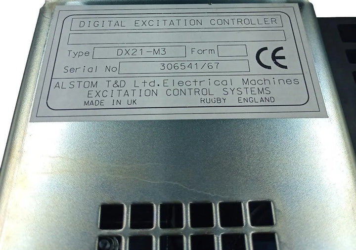 Controlador de Excitação Digital ALSTOM Microtech DX21-M3 - Cabo Eletro