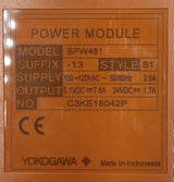 Módulo de Alimentação Yokogawa SPW481-13 S1 100-120v - Cabo Eletro