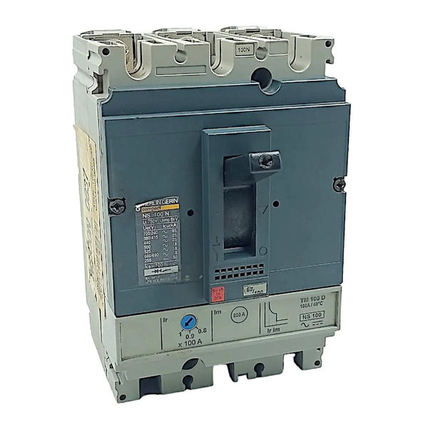 Disjuntor Caixa Moldada Merlin Gerin NS100 N 750v 8kv 100a - Cabo Eletro