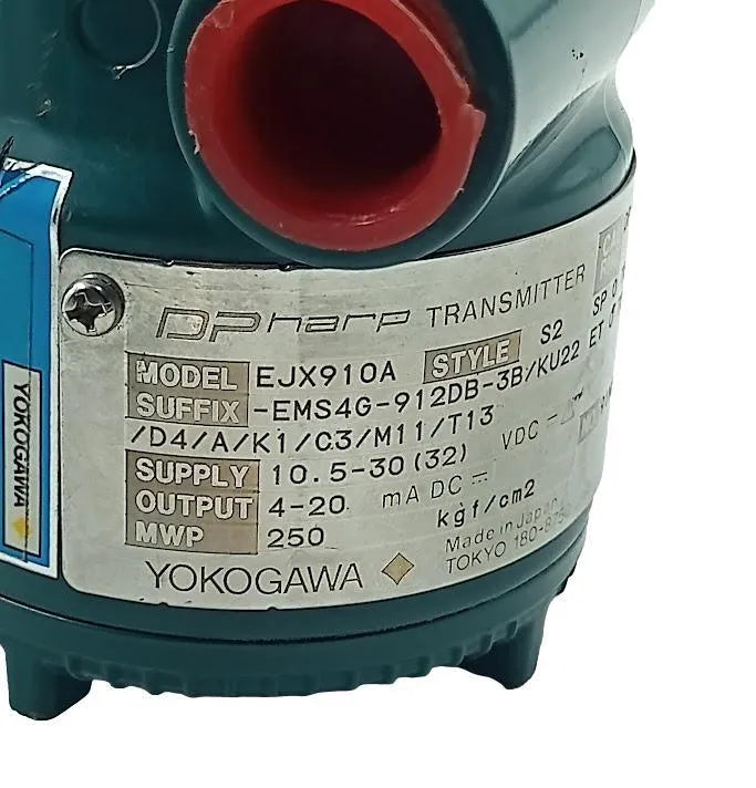 Transmissor de Pressão Yokogawa EJX910-EMS4G-912DB-3B/KU22 - Cabo Eletro