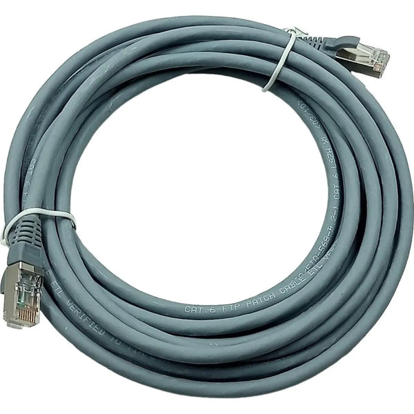 Patch Cord CAT.6 Cinza LSZH-GREY 5M - Cabo Eletro