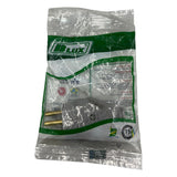 Plugue Cinza LUX 180° 2P+T 20A - Cabo Eletro