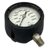 Manômetro Asta 105MM 0 a 20000kPa 1/2NPT - Cabo Eletro