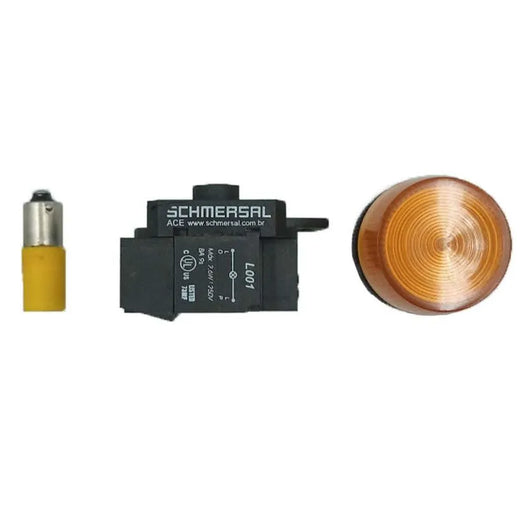 Sinaleiro Laranja Schmersal V221/14+L001+S1LS 125 Vcc - Cabo Eletro