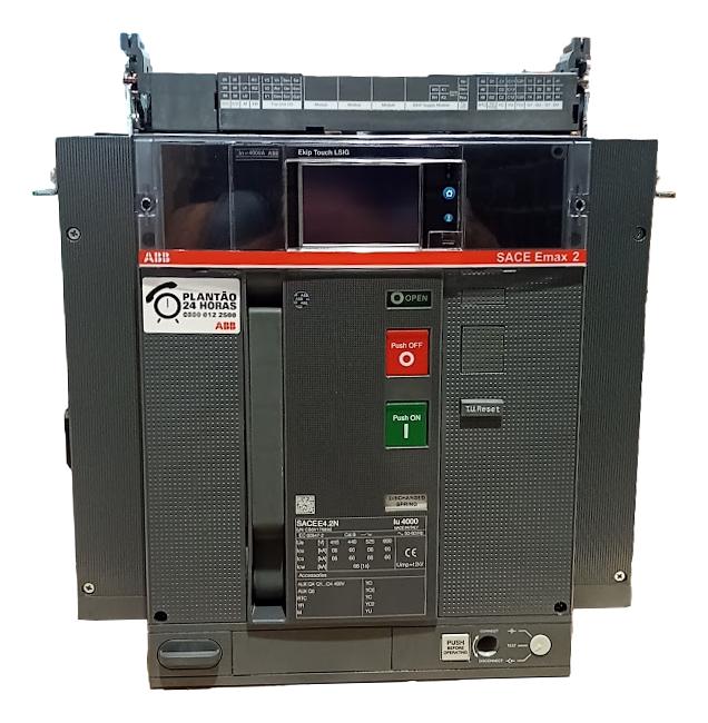 Disjuntor Tripolar ABB Sace Emax2 E4.2 N 4000 4000A 690v - Cabo Eletro