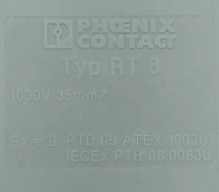 Borne para Conexão Olhal Phoenix Contact RT 8 1000V 35mm² - Cabo Eletro