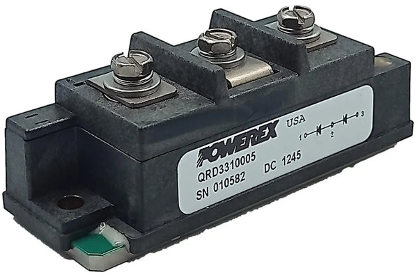 Módulo de Diodo PoweRex QRD3310005 100A 3300v - Cabo Eletro