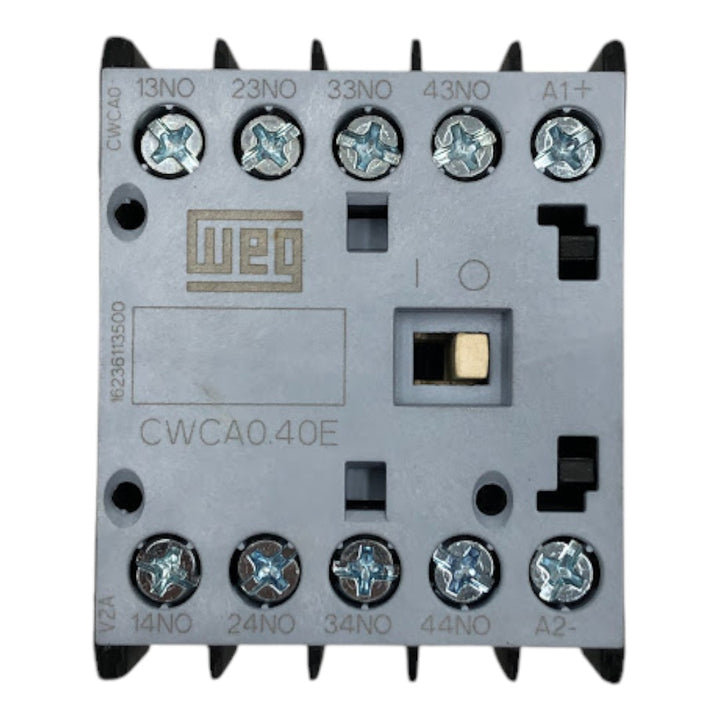 Contator Auxiliar WEG CWCA0-31-00C12 110vDC 3NA+1NF - Cabo Eletro