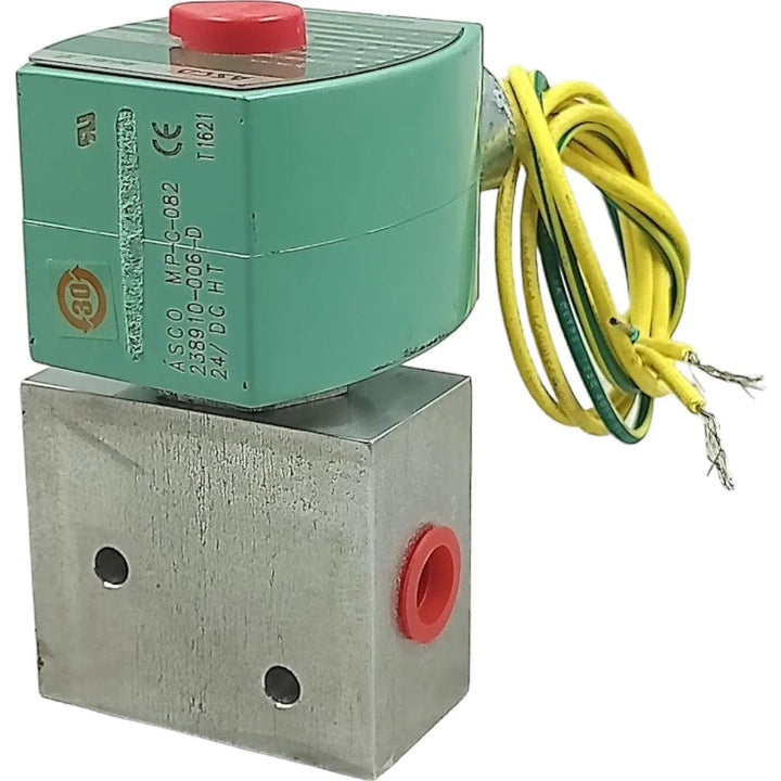 Válvula Solenoide ASCO HT8327G042 1/4 3 vias 11.6W - Cabo Eletro