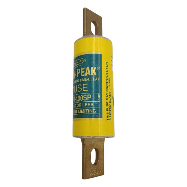 Fusível Low Peak Bussmann LPJ-100SP 100A 600VAC - Cabo Eletro