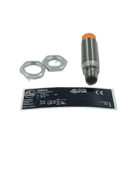 Sensor Indutivo IFM IGS213 IGK3012-BPKG/US-104 - Cabo Eletro