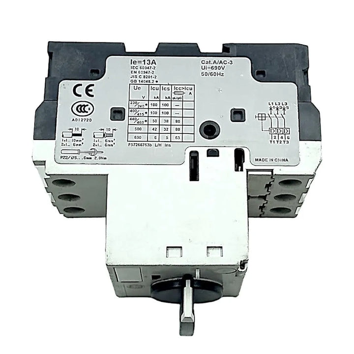 Disjuntor Motor Ge GPS1MHAL 13A 690v 50/60Hz - Cabo Eletro