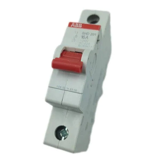 Disjuntor Monopolar ABB SHD 201/16 16A AC-22A - Cabo Eletro
