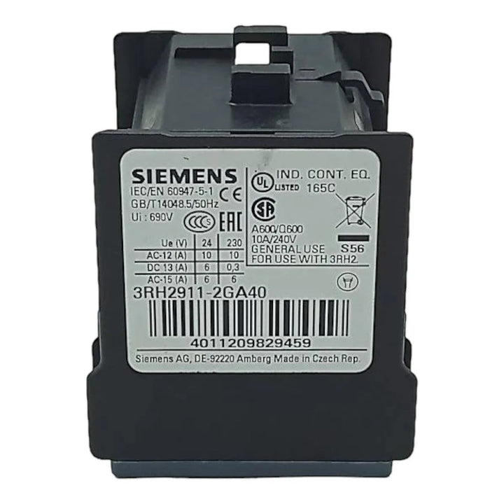 Bloco De Contato Siemens 3RH2911-2GA40 - Cabo Eletro